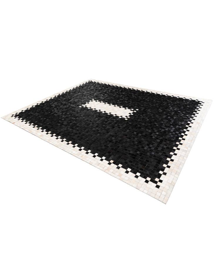 Detail image of 8' 1 x 9' 11 Cowhide Stocks Rug