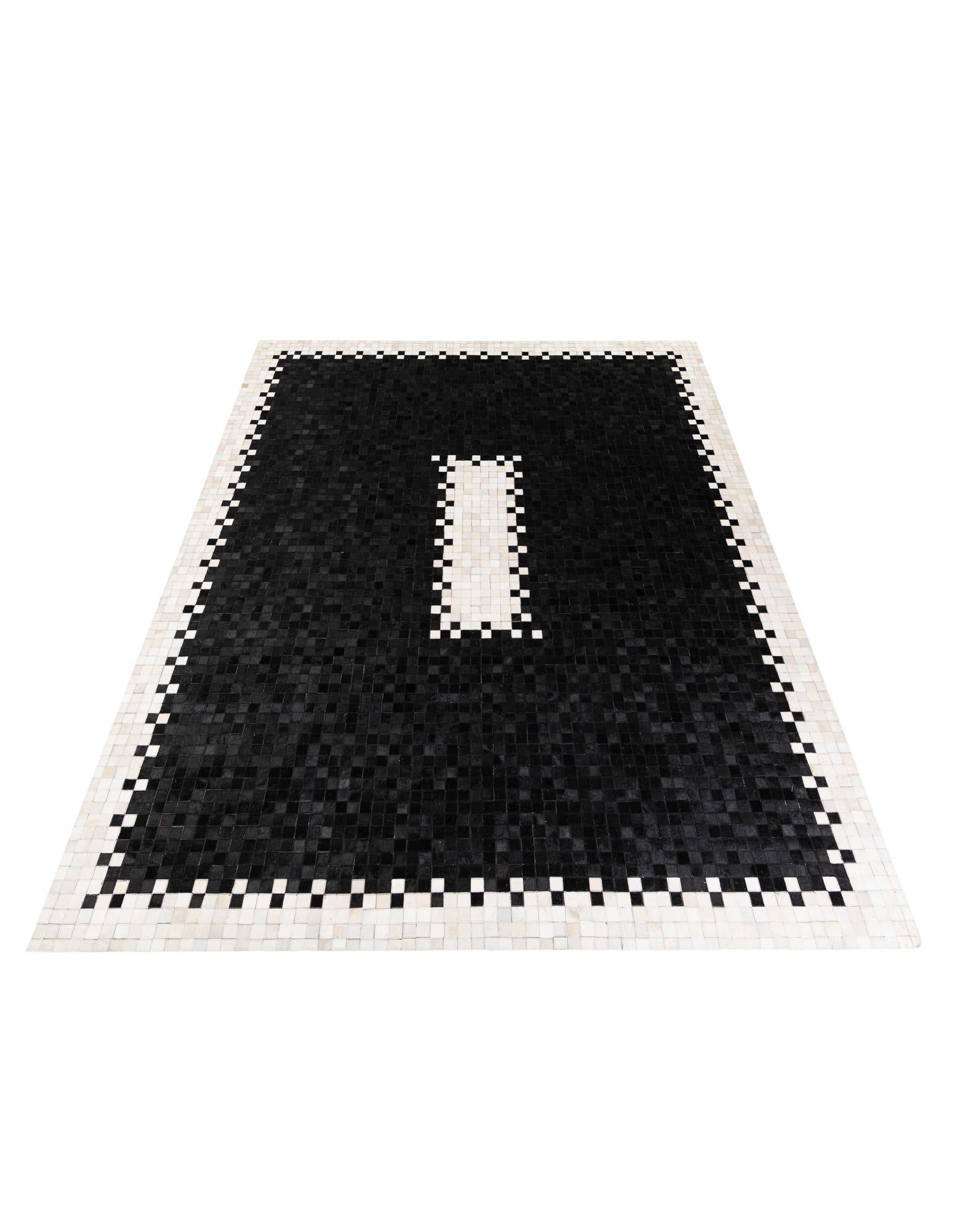 8' 1 x 9' 11 Cowhide Stocks Rug