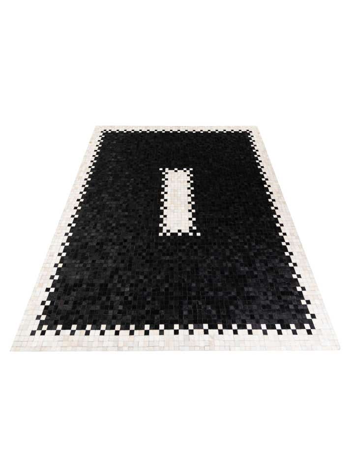 8' 1 x 9' 11 Cowhide Stocks Rug