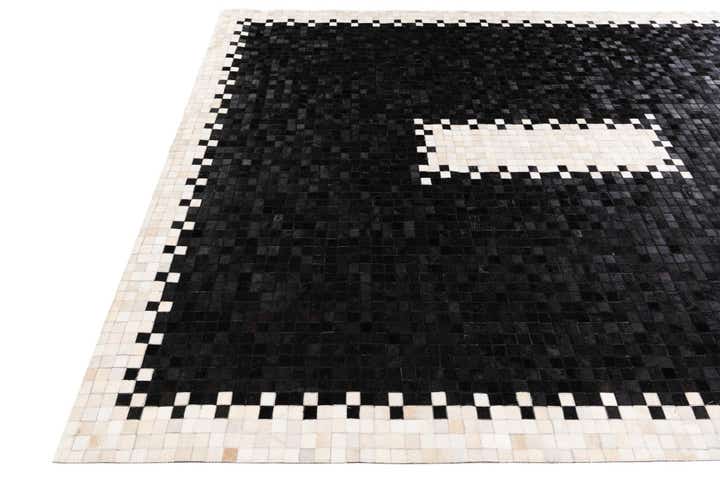 8' 1 x 9' 11 Cowhide Stocks Rug