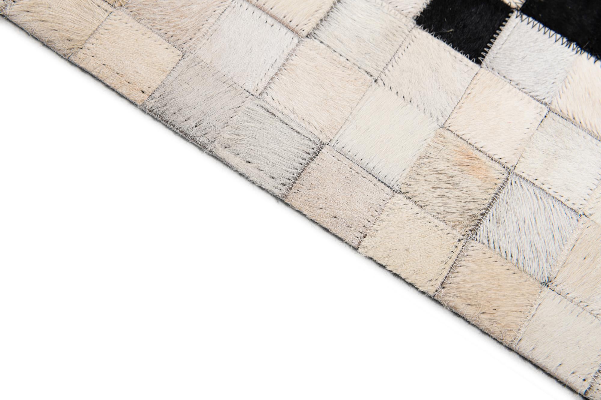 8' 1 x 9' 11 Cowhide Stocks Rug