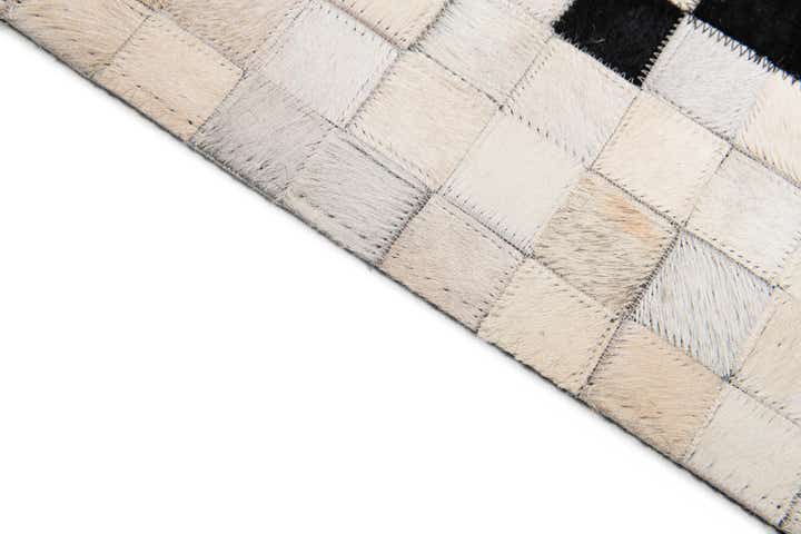 8' 1 x 9' 11 Cowhide Stocks Rug