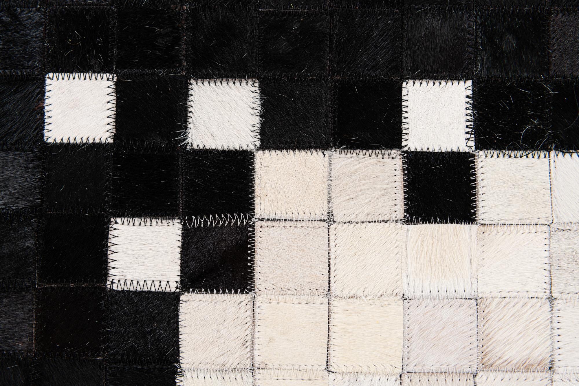 8' 1 x 9' 11 Cowhide Stocks Rug