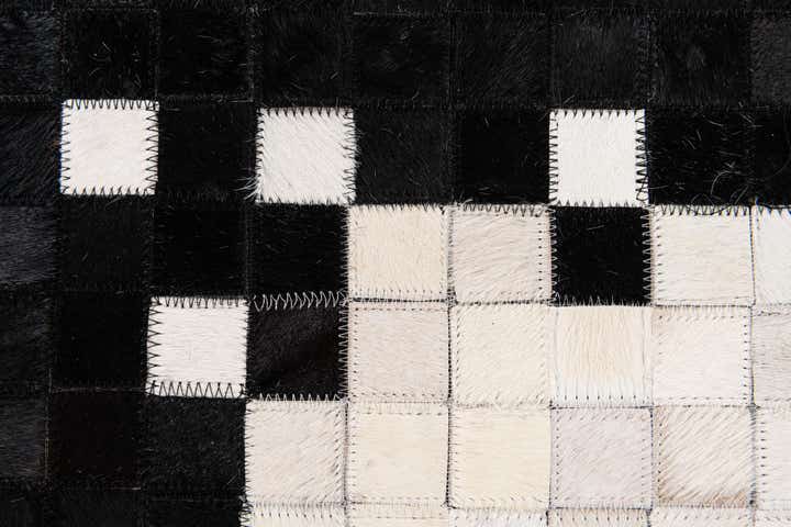 8' 1 x 9' 11 Cowhide Stocks Rug