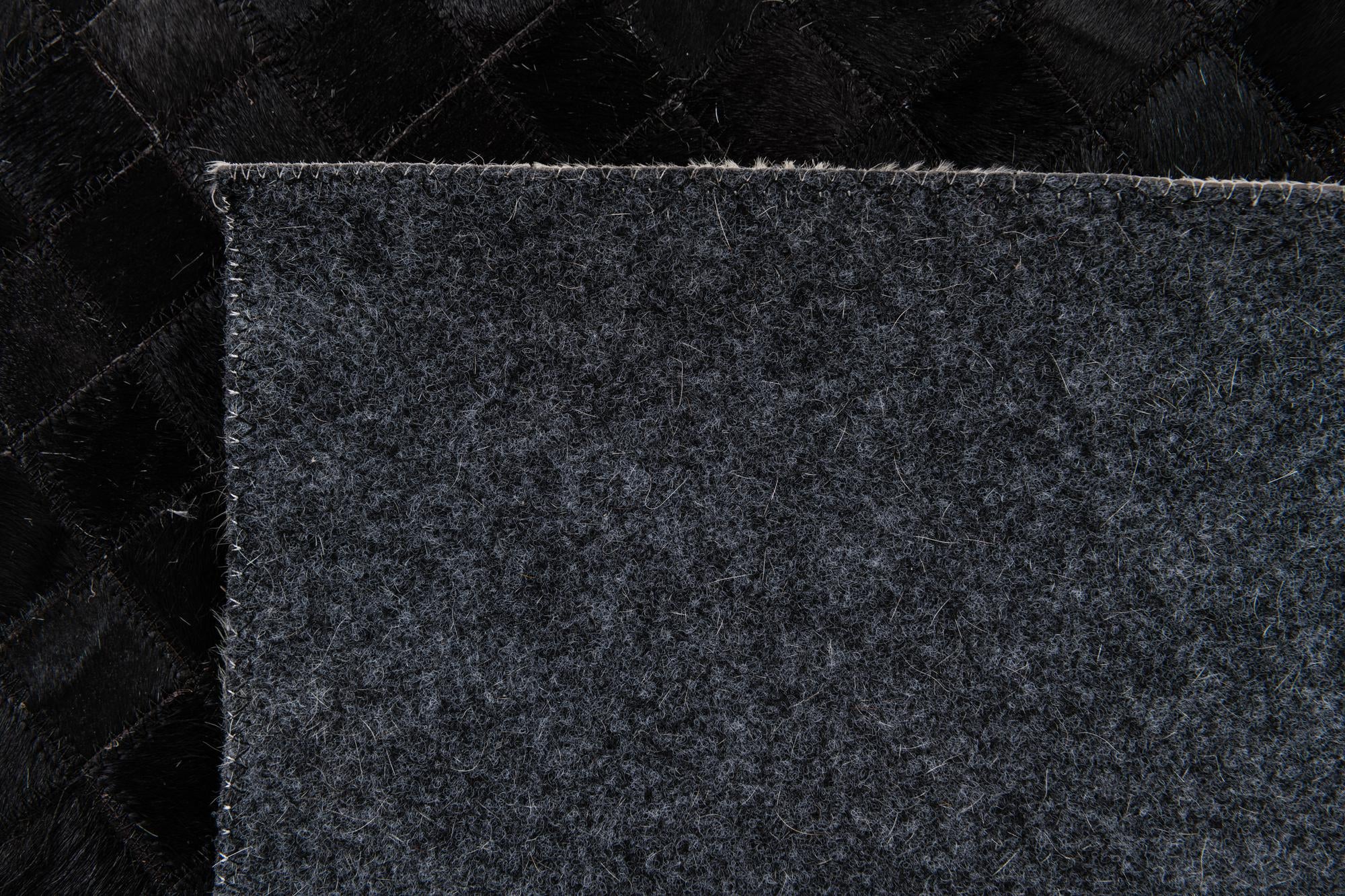 8' 1 x 9' 11 Cowhide Stocks Rug