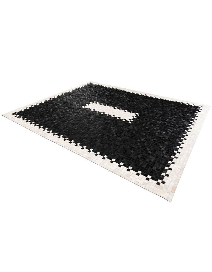 Detail image of 8' 1 x 9' 11 Cowhide Stocks Rug