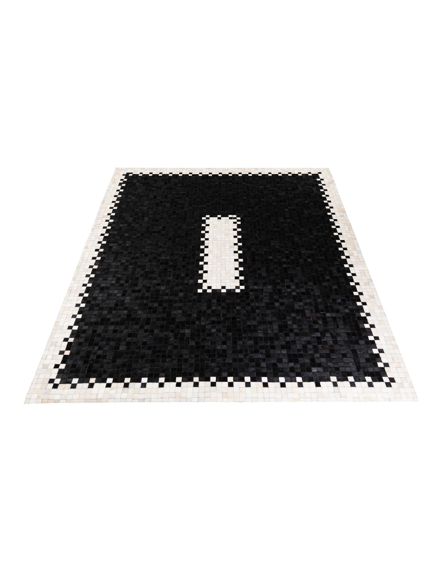 8' 1 x 9' 11 Cowhide Stocks Rug