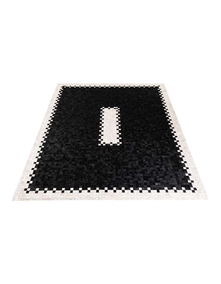 8' 1 x 9' 11 Cowhide Stocks Rug