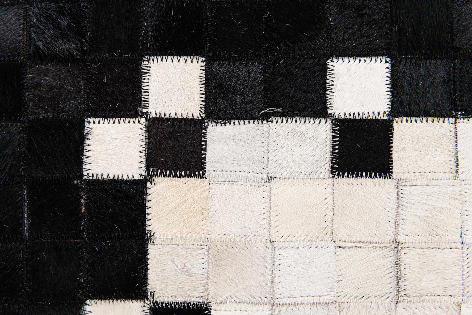 8' 1 x 9' 11 Cowhide Stocks Rug
