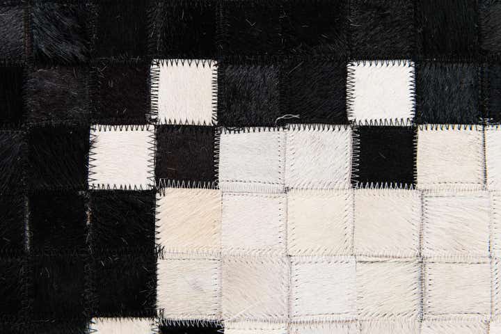 8' 1 x 9' 11 Cowhide Stocks Rug