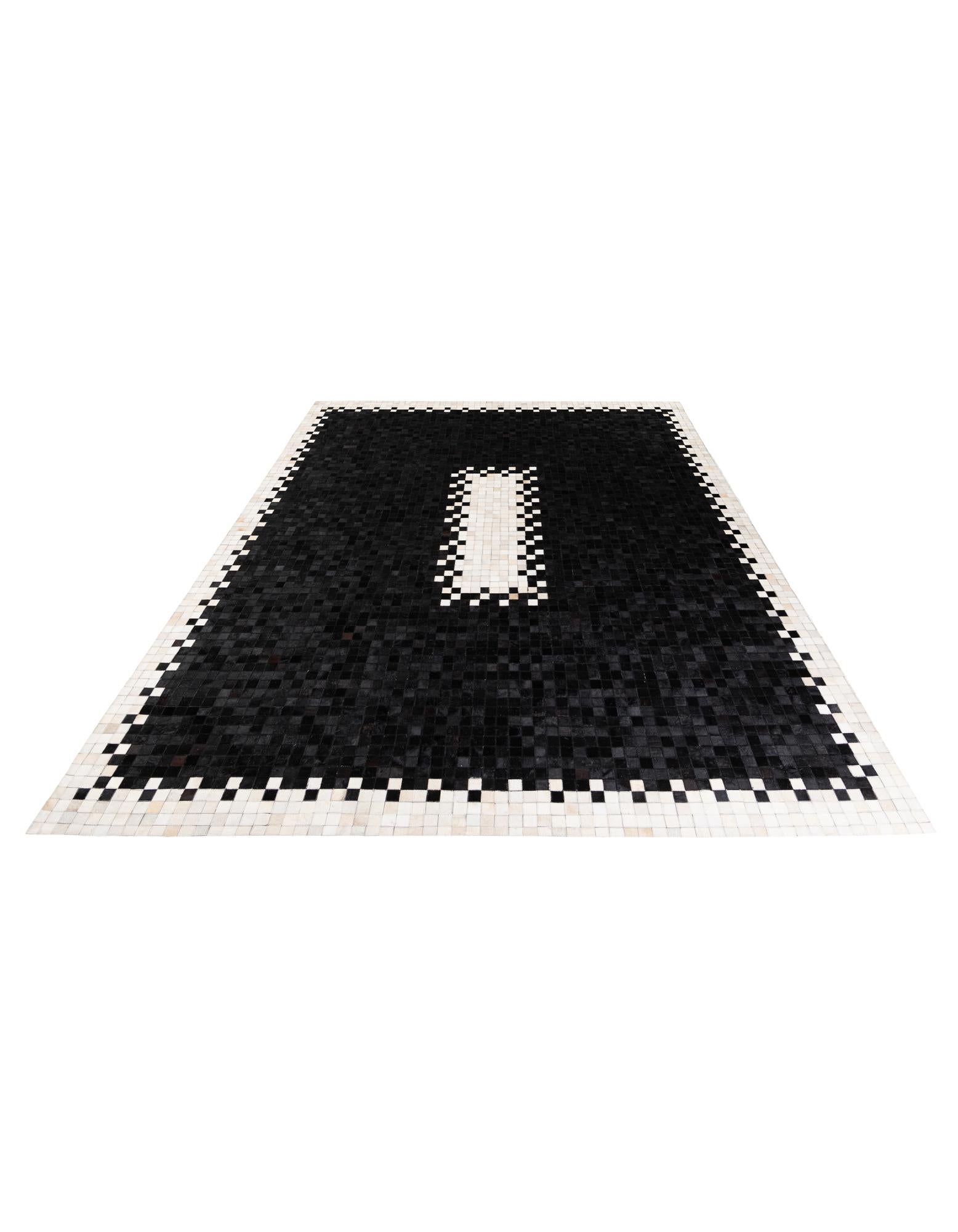 8' 1 x 10' 1 Cowhide Stocks Rug
