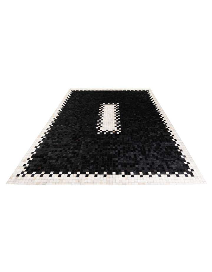 8' 1 x 10' 1 Cowhide Stocks Rug
