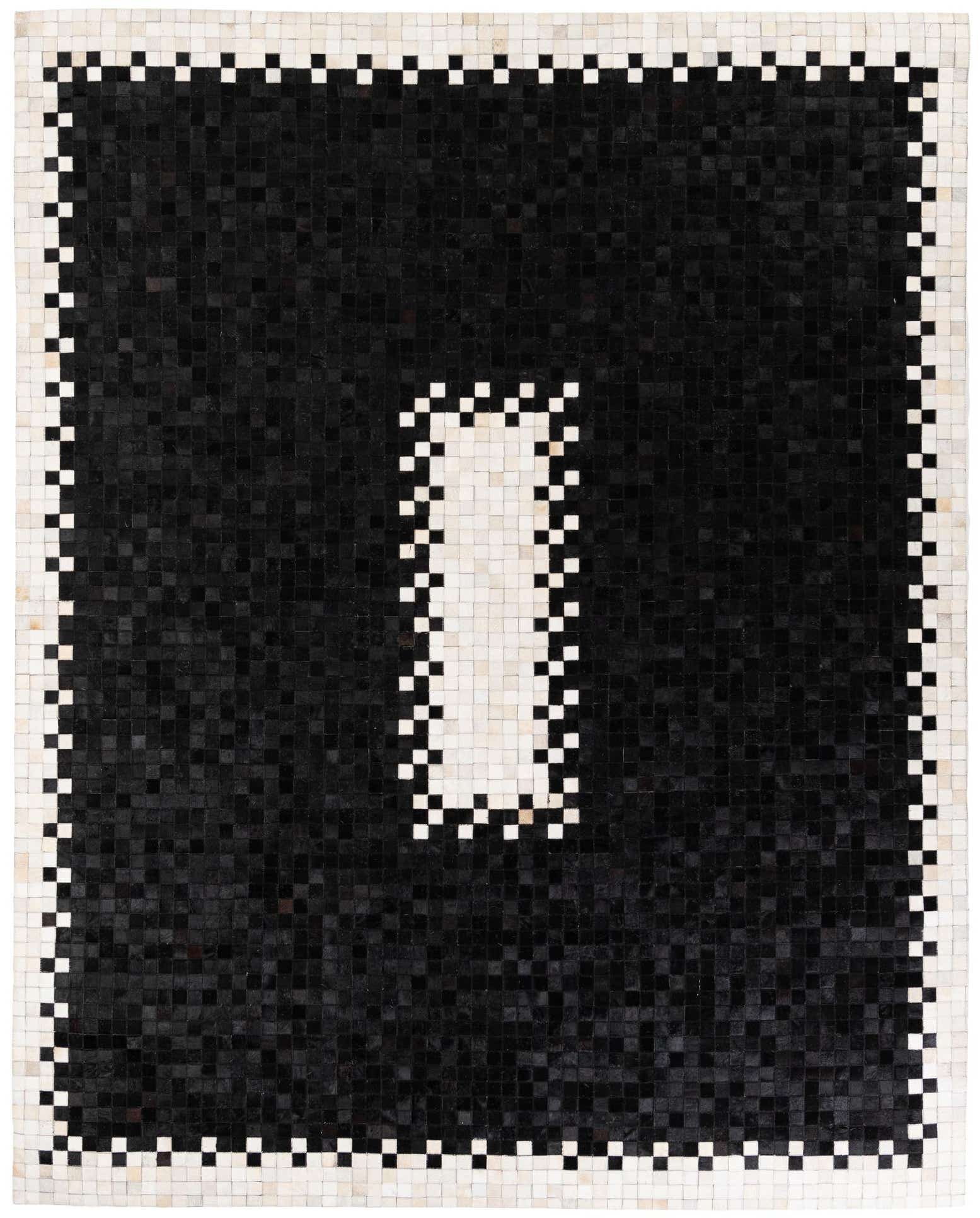 8' 1 x 10' 1 Cowhide Stocks Rug