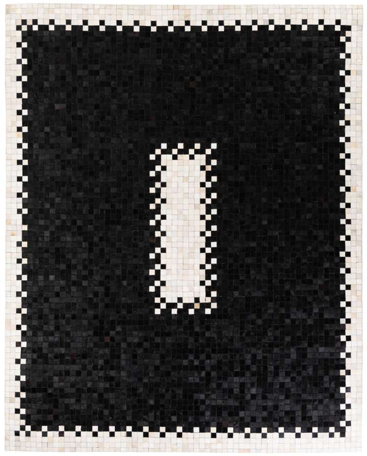 8' 1 x 10' 1 Cowhide Stocks Rug