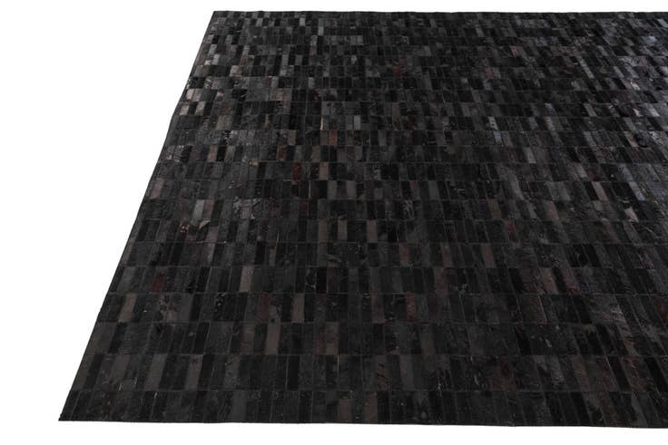 Detail image of 5' 11 x 9' Cowhide Stocks Rug