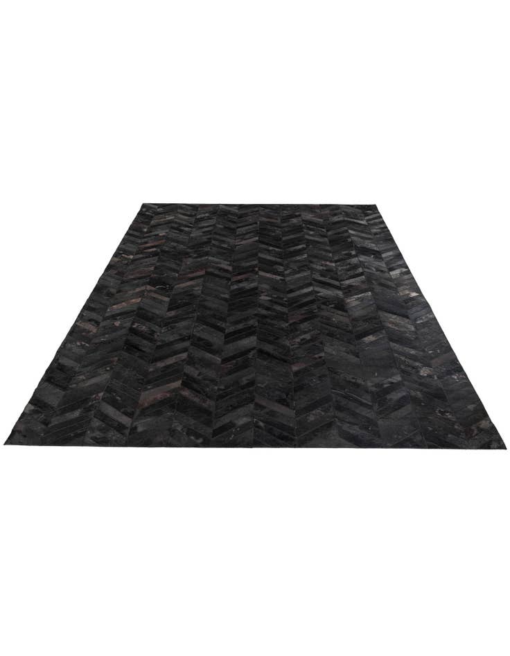 Detail image of 6' x 9' Cowhide Stocks Rug