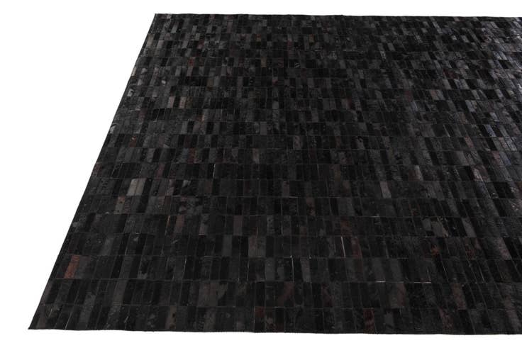 Detail image of 5' 11 x 9' Cowhide Stocks Rug