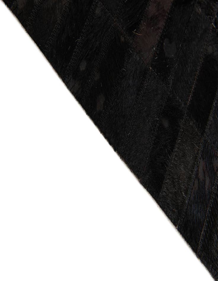 Detail image of 5' 11 x 9' Cowhide Stocks Rug