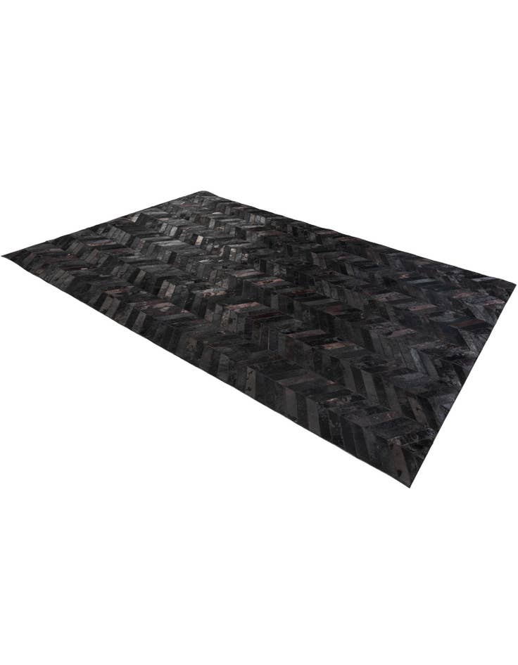 Detail image of 6' x 8' 10 Cowhide Stocks Rug