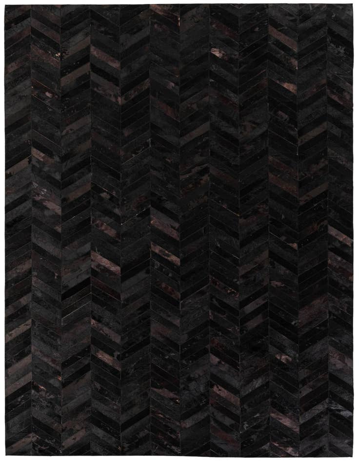 Detail image of 6' x 8' 10 Cowhide Stocks Rug