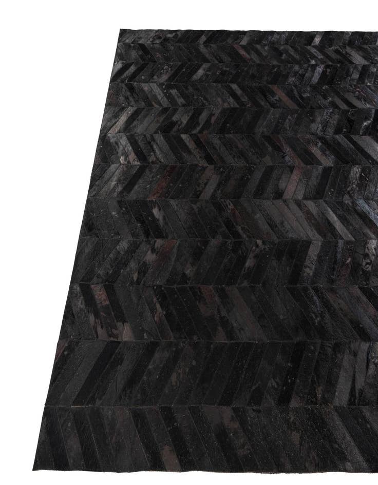 Detail image of 6' x 9' Cowhide Stocks Rug