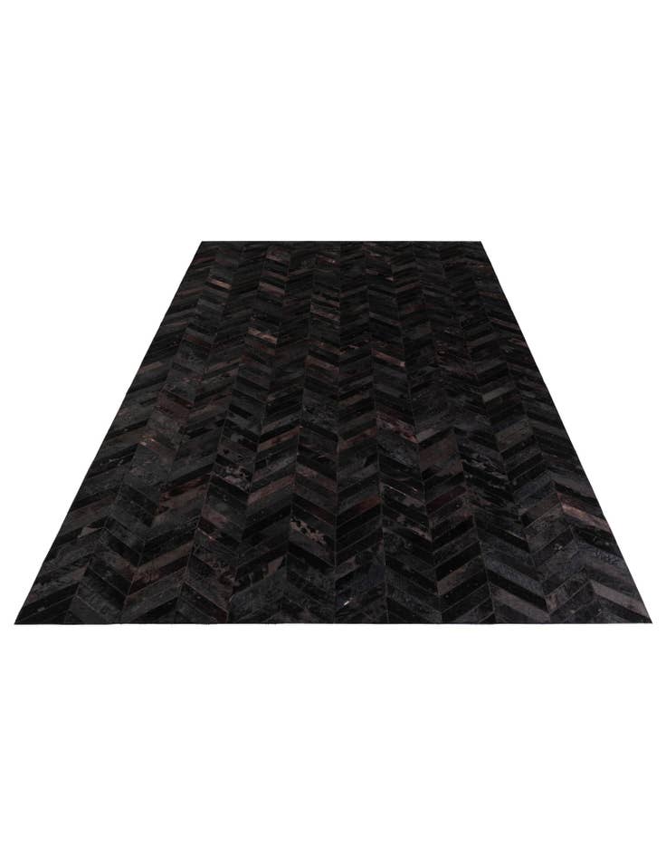 Detail image of 6' x 9' Cowhide Stocks Rug