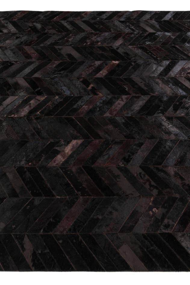 Detail image of 6' x 9' Cowhide Stocks Rug