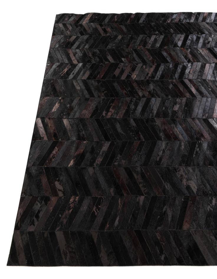 Detail image of 6' x 8' 11 Cowhide Stocks Rug