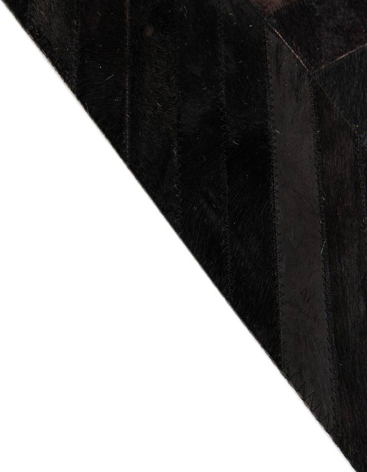 Detail image of 6' x 8' 11 Cowhide Stocks Rug