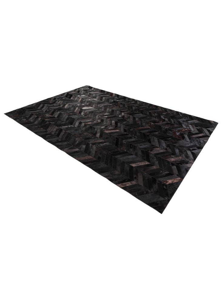 Detail image of 6' x 8' 11 Cowhide Stocks Rug