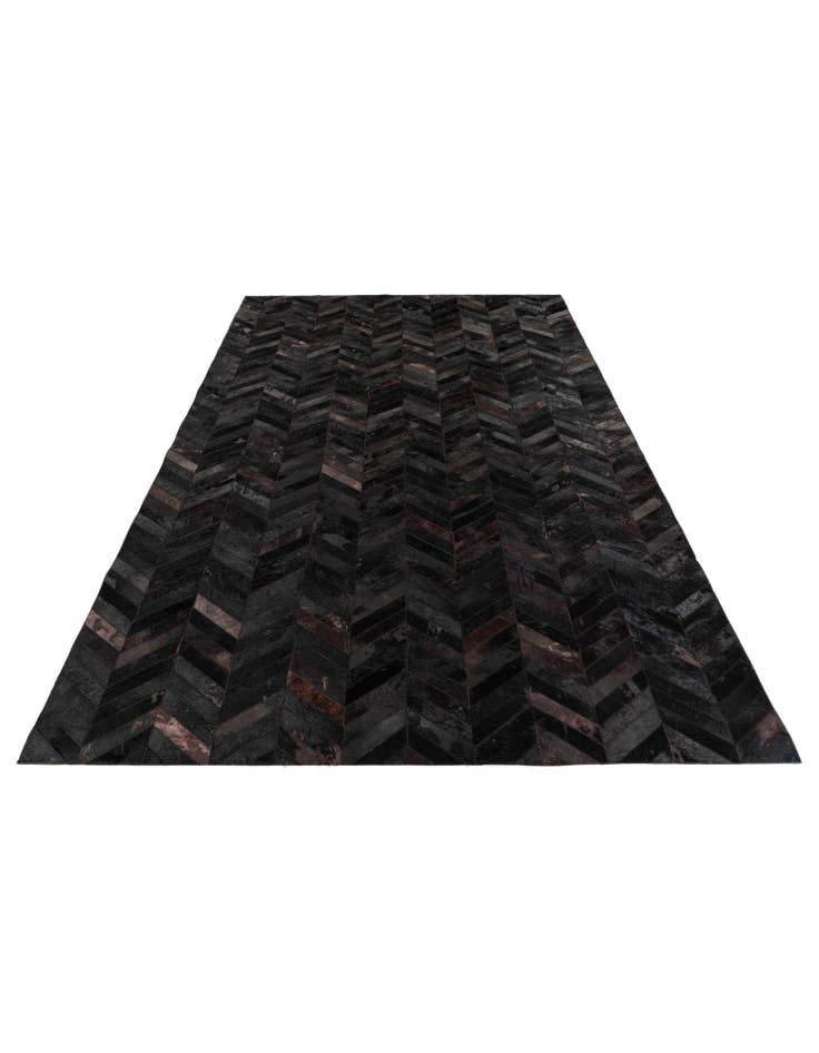 Detail image of 6' x 8' 11 Cowhide Stocks Rug
