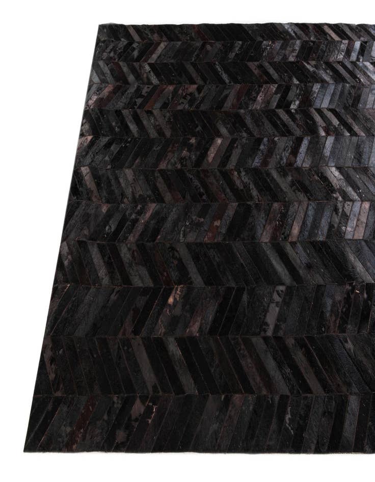 Detail image of 6' x 8' 11 Cowhide Stocks Rug