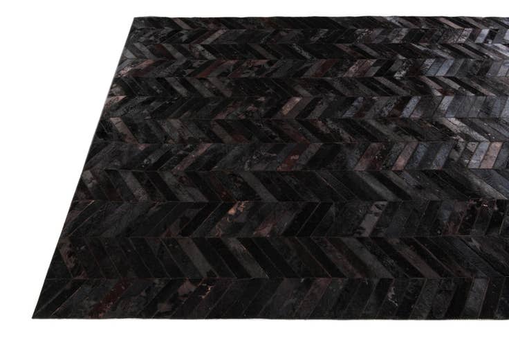 Detail image of 6' x 8' 11 Cowhide Stocks Rug