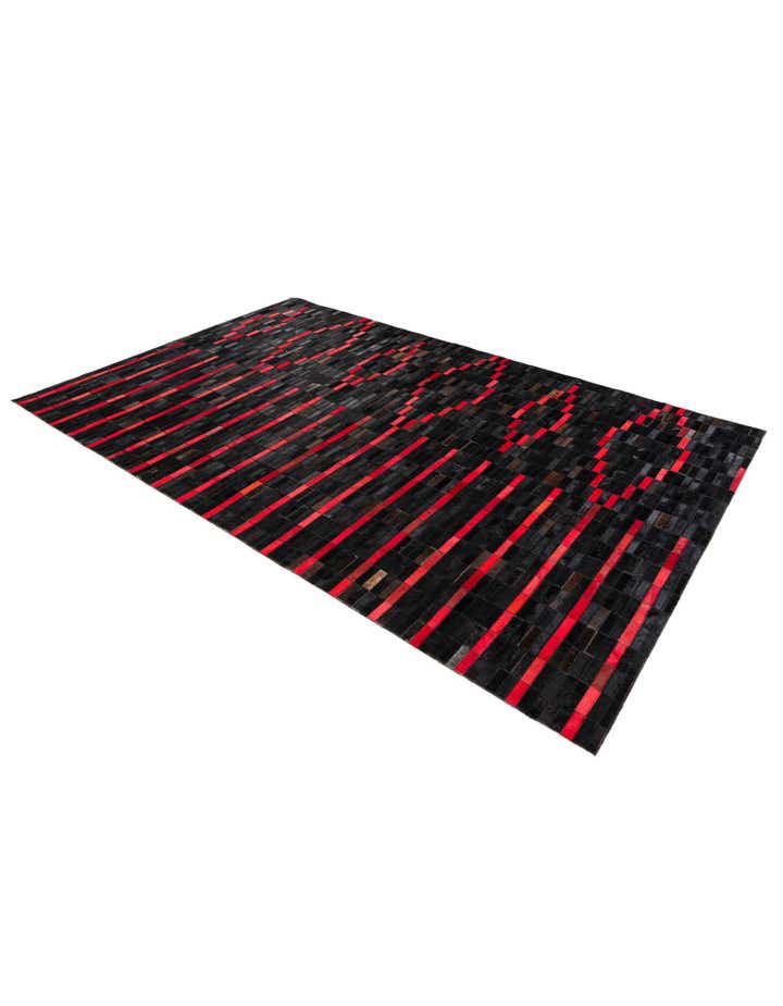 5' x 7' 11 Cowhide Stocks Rug