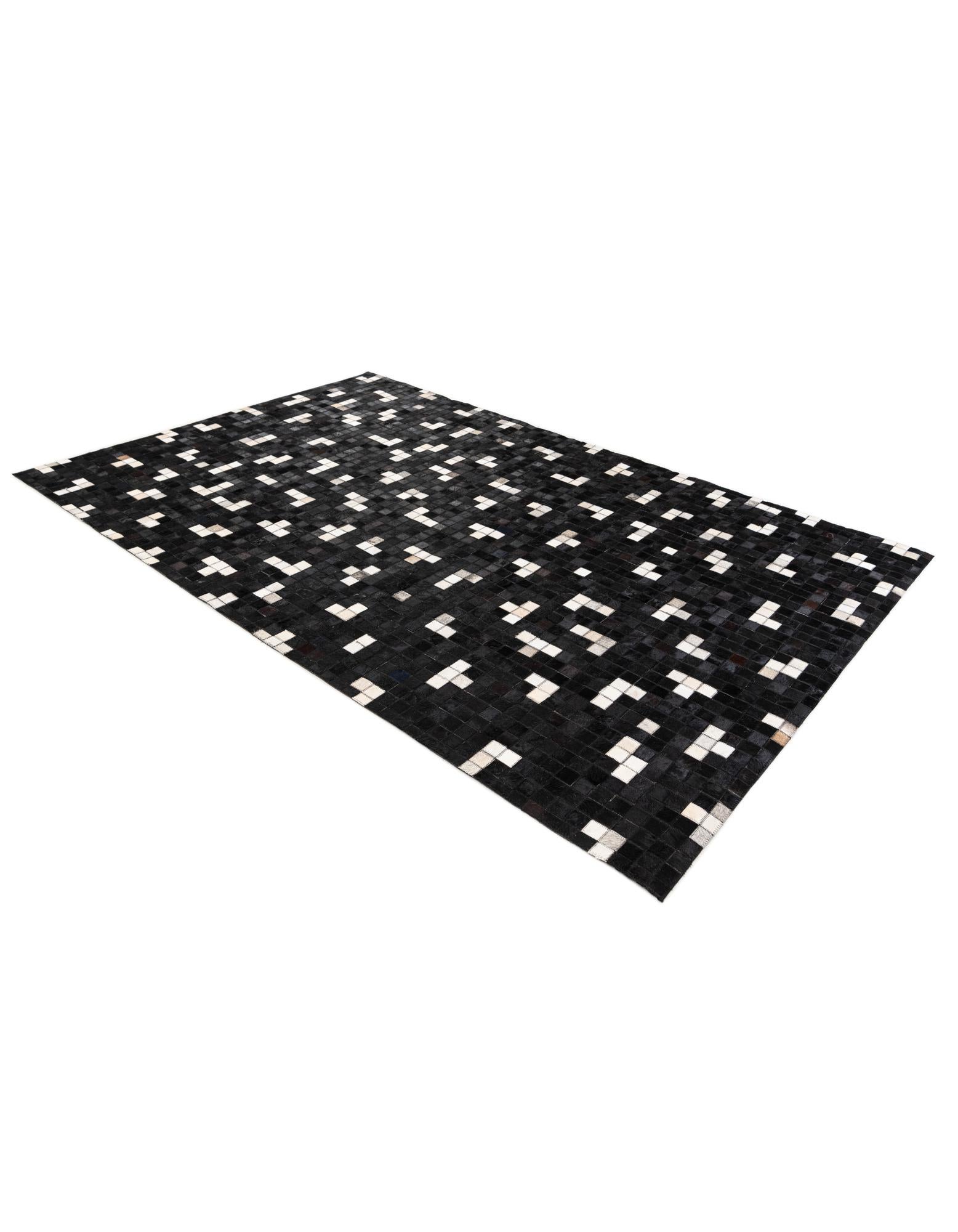 5' 2 x 7' 11 Cowhide Stocks Rug