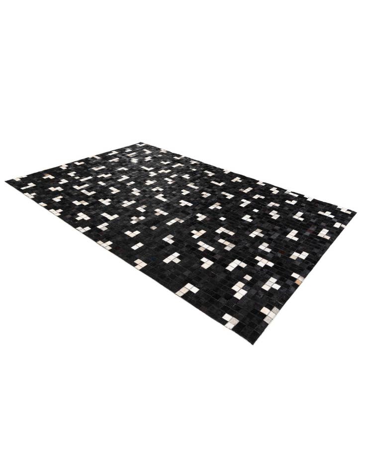Detail image of 5' 2 x 7' 11 Cowhide Stocks Rug