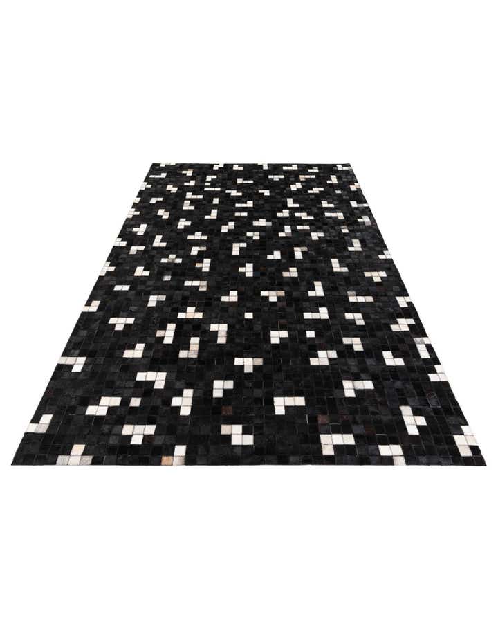 5' 2 x 7' 11 Cowhide Stocks Rug
