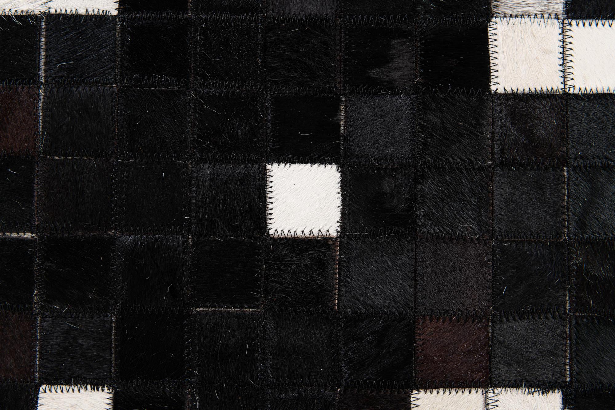 5' 2 x 7' 11 Cowhide Stocks Rug