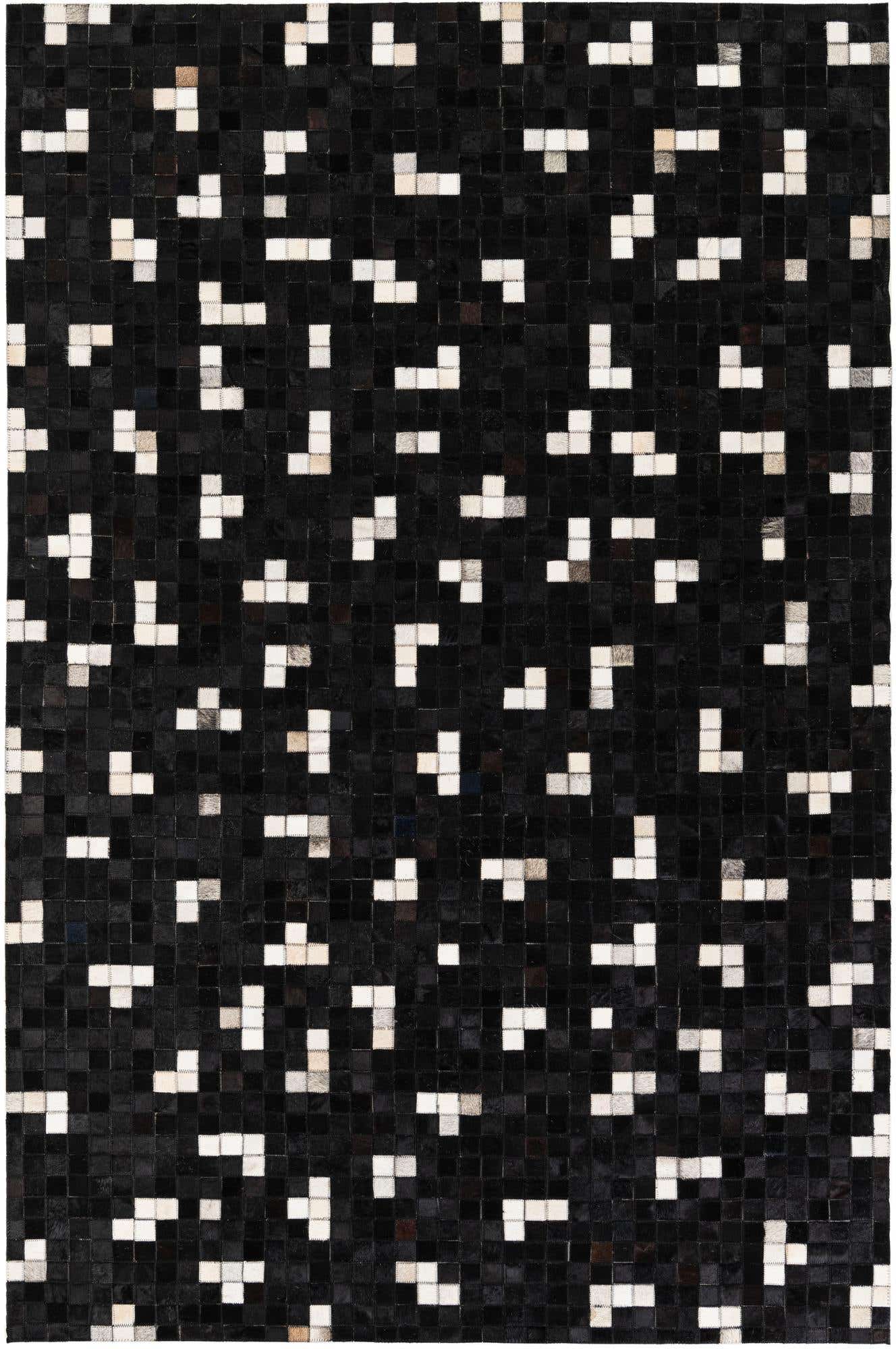 5' 2 x 7' 11 Cowhide Stocks Rug