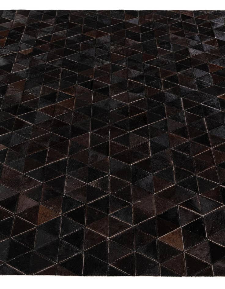 Detail image of 5' 1 x 7' 10 Cowhide Stocks Rug