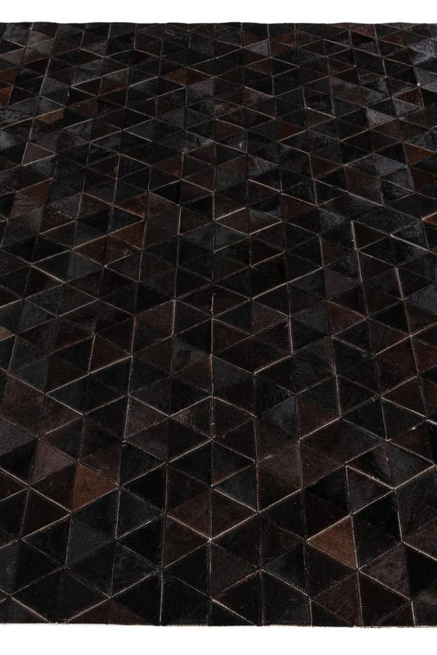 Detail image of 5' 1 x 7' 10 Cowhide Stocks Rug