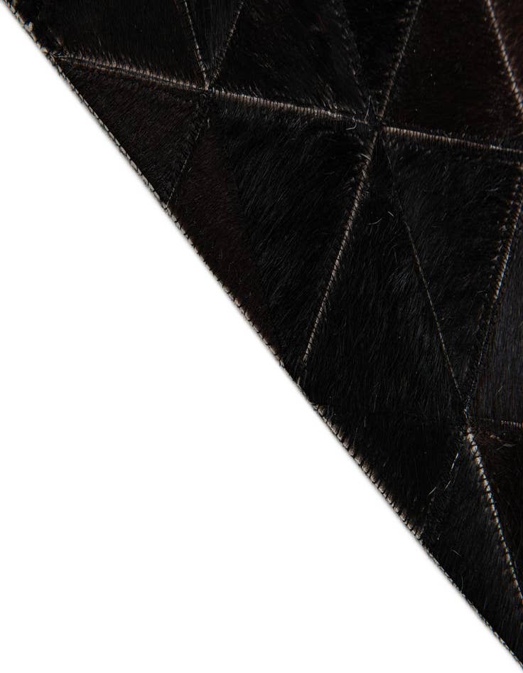 Detail image of 5' 1 x 7' 10 Cowhide Stocks Rug