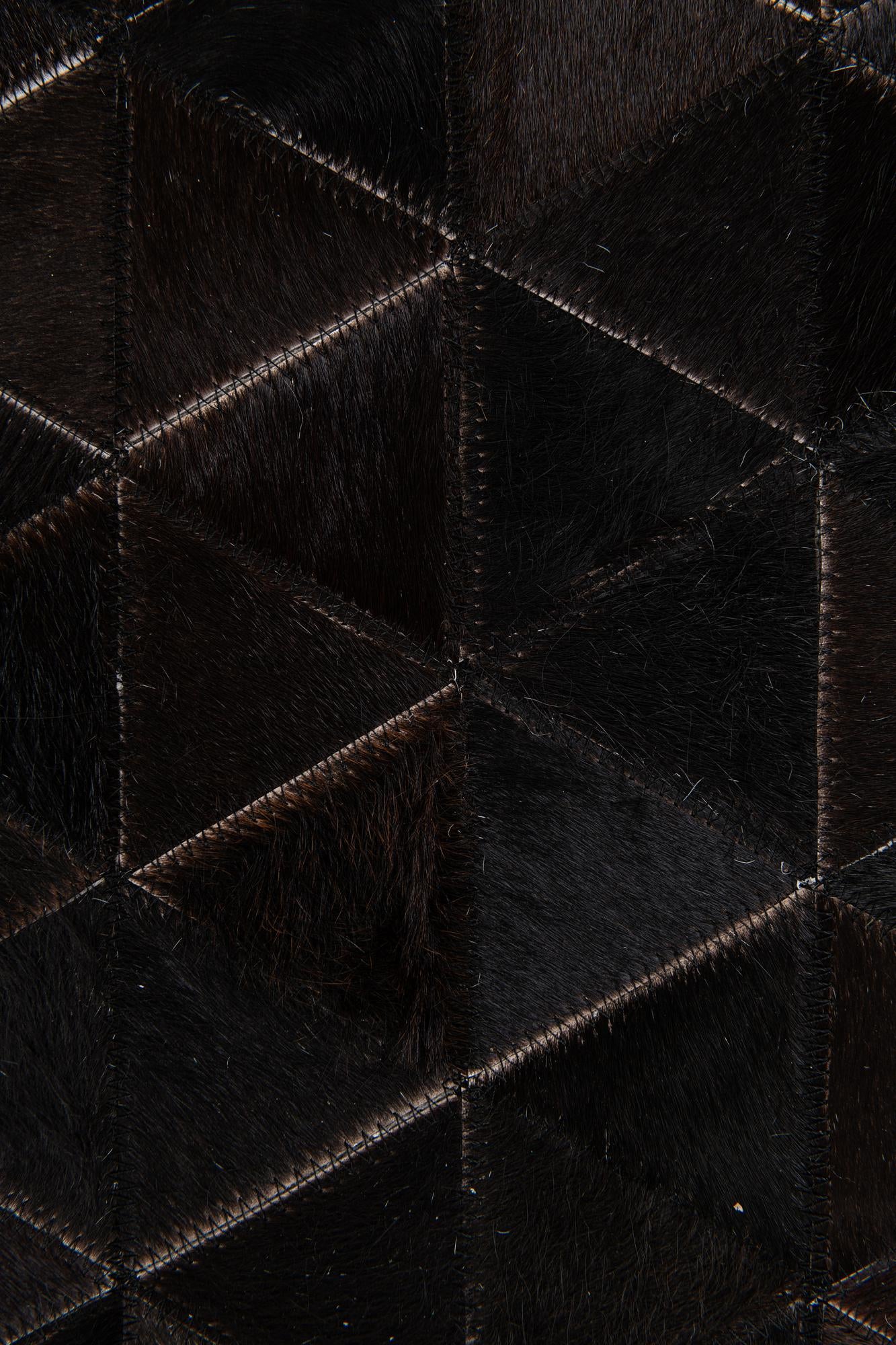 5' 1 x 7' 10 Cowhide Stocks Rug
