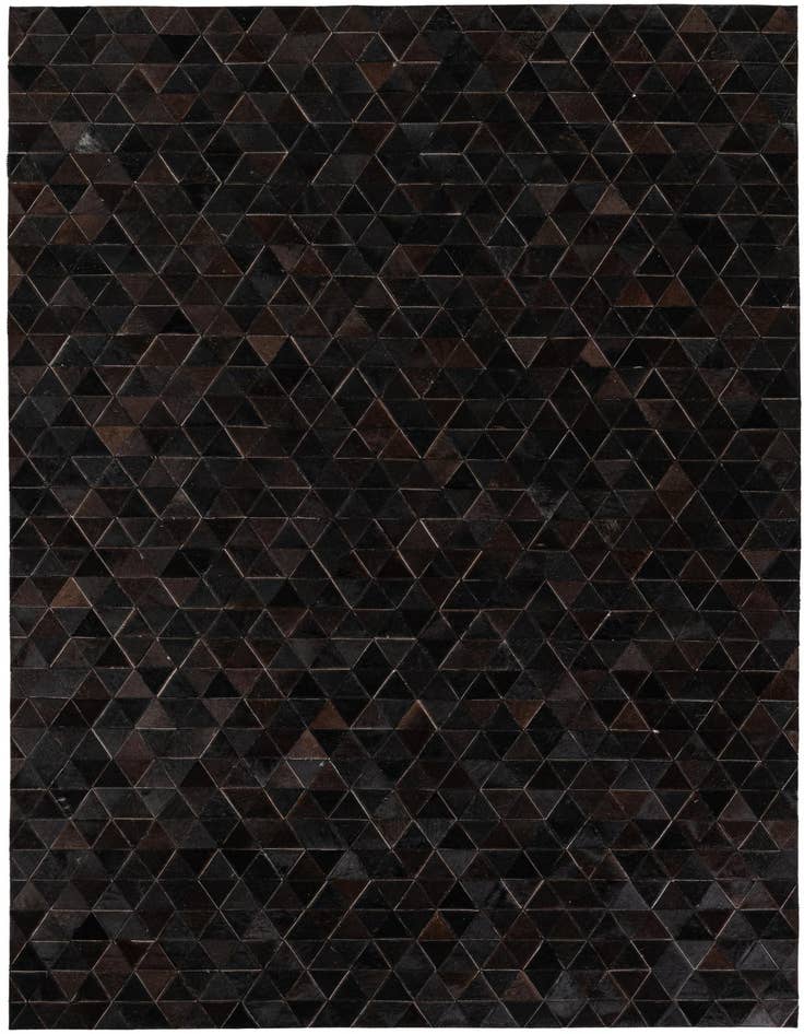 Detail image of 5' 1 x 7' 10 Cowhide Stocks Rug
