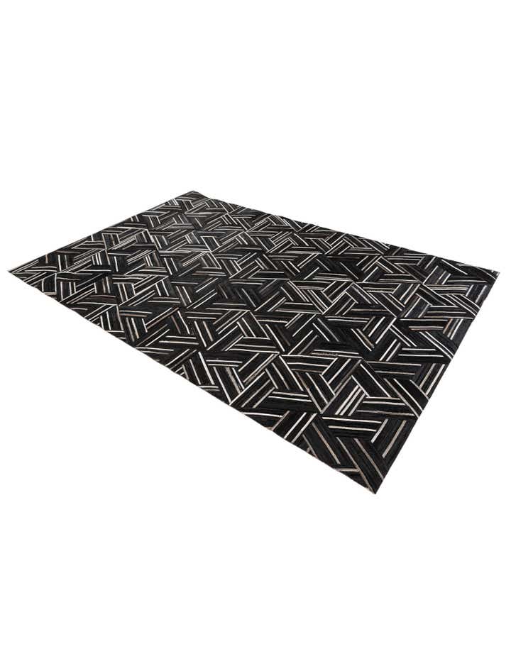 5' 1 x 7' 11 Cowhide Stocks Rug
