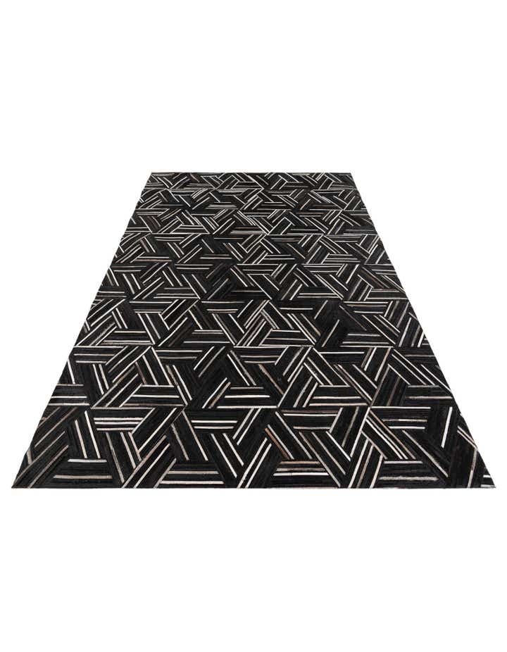 5' 1 x 7' 11 Cowhide Stocks Rug
