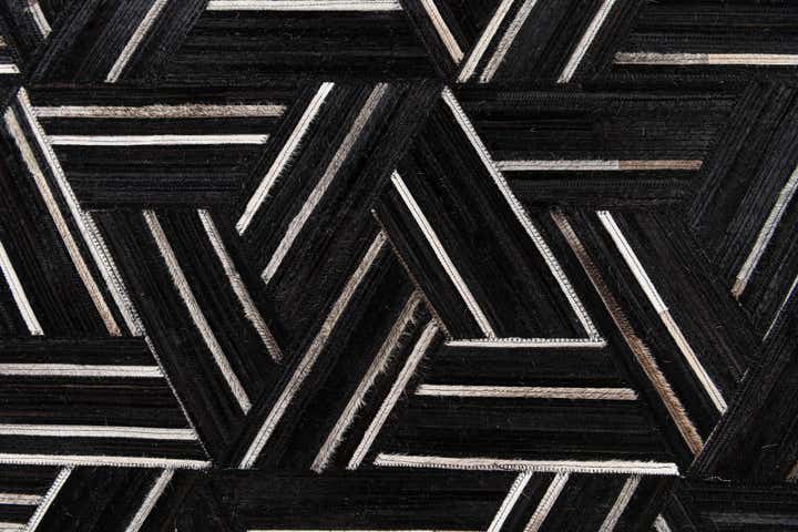 5' 1 x 7' 11 Cowhide Stocks Rug