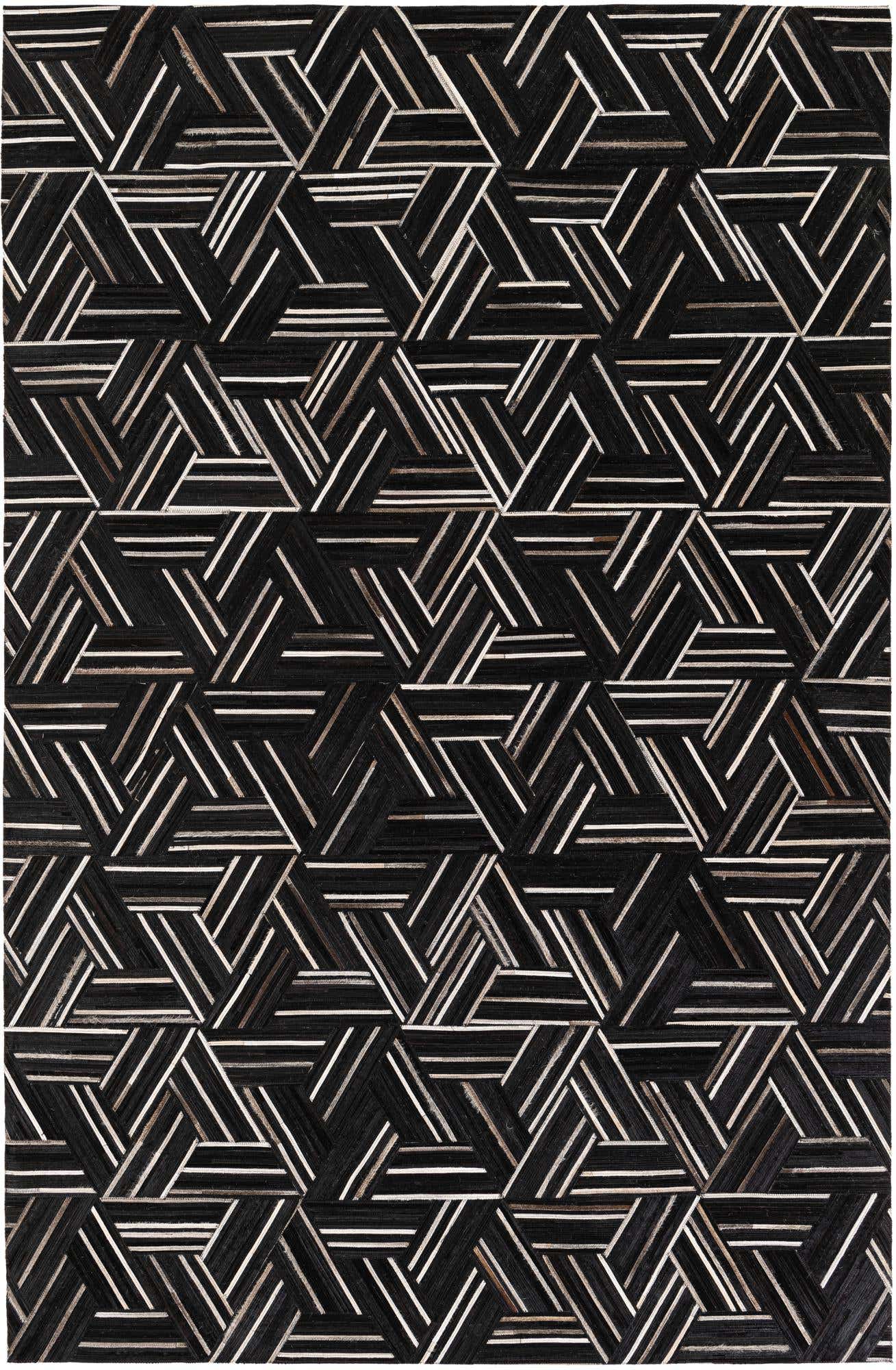 5' 1 x 7' 11 Cowhide Stocks Rug
