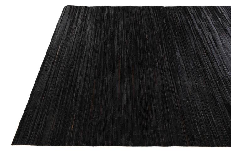 Detail image of 5' x 8' Cowhide Stocks Rug