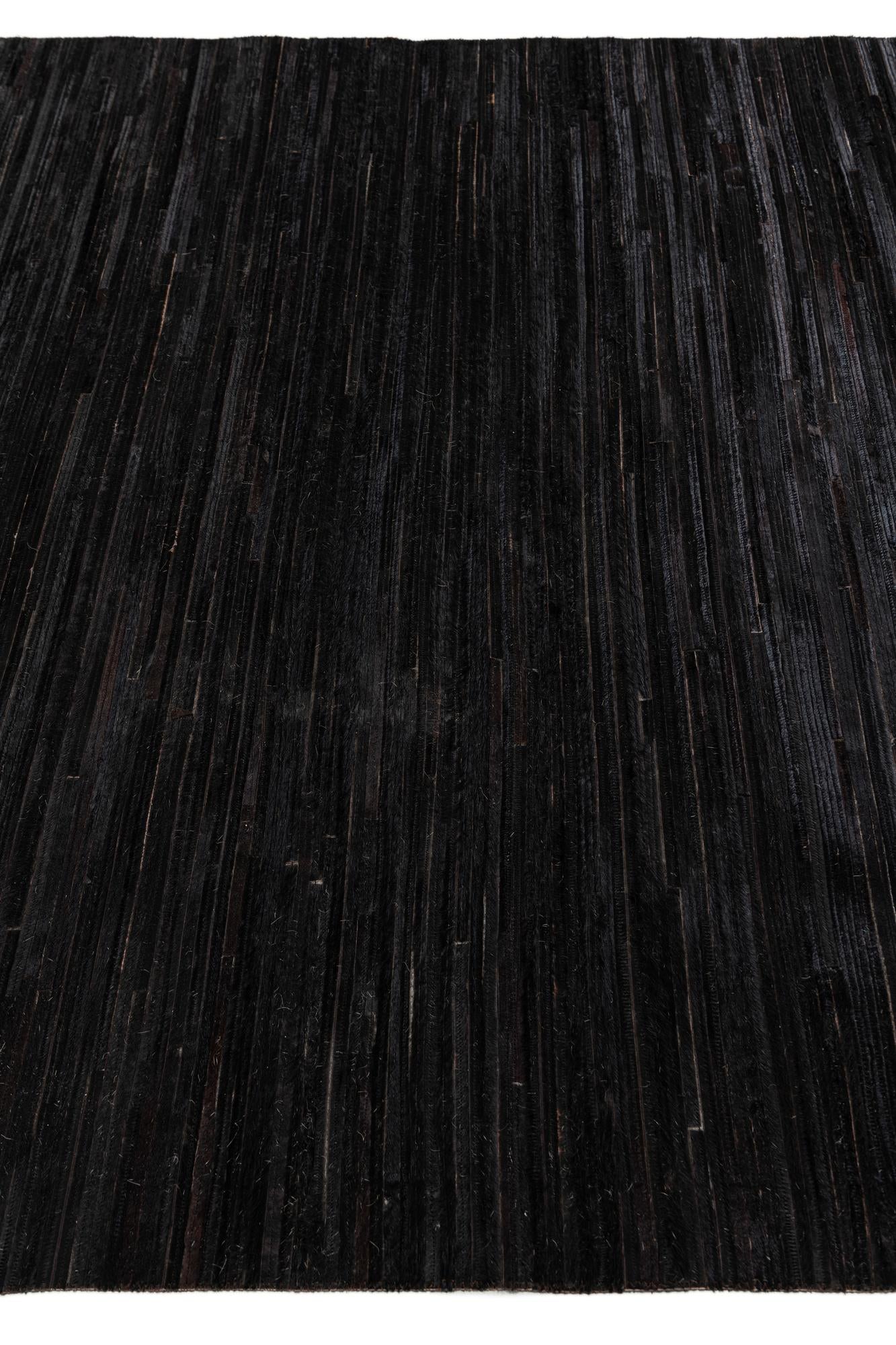 5' x 8' Cowhide Stocks Rug